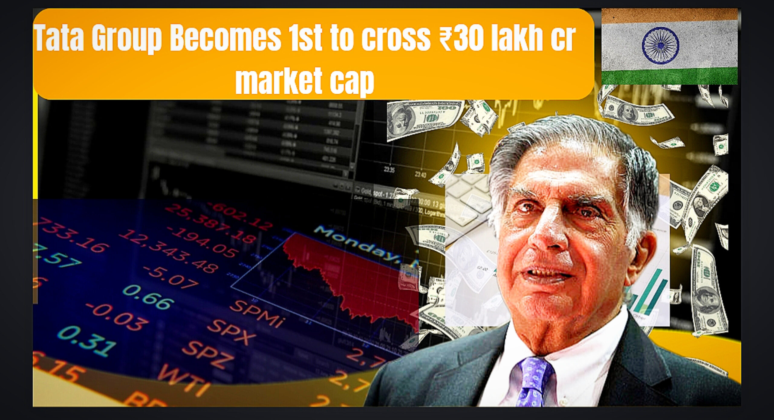 Tata Group Scales New Heights: First Indian Conglomerate to Cross ₹30 Lakh Crore Market Cap