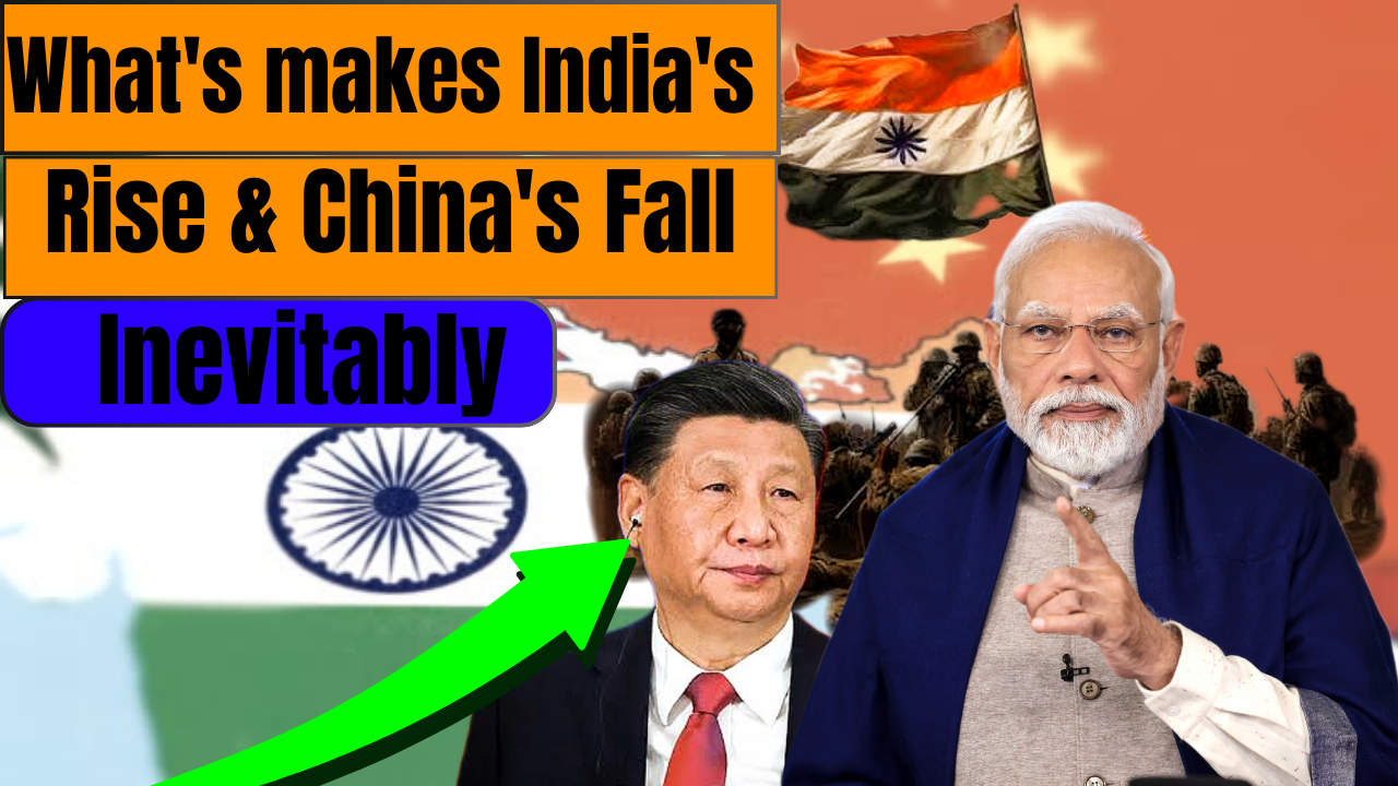 India becoming the fasted growin major economy in the world leaving China behind